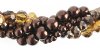 Plumeria Crystal Lane 5 Strand Twisted Bead Set