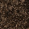 CY-1005 25 Grams of 11/0 Metallic Bronze Cylin Seed Beads