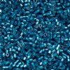CY-1019 25 Grams of 11/0 Silverlined Capri Blue Cylin Seed Beads