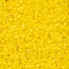 CY-1053 25 Grams of 11/0 Opaque Yellow Cylin Seed Beads