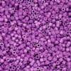 CY-1089 25 Grams of 11/0 Opaque Violet Cylin Seed Beads