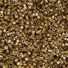 CY-1094 25 Grams of 11/0 Metallic Old Gold Cylin Seed Beads