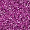 CY-1097 25 Grams of 11/0 Neon Grape Cylin Seed Beads