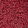 CY-1102 25 Grams of 11/0 Opaque Dark Vintage Rose Cylin Seed Beads