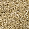 CY-1219 25 Grams of 11/0 Metaluxe Silver Cylin Seed Beads