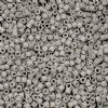 CY-1081 25 Grams of 11/0 Opaque Dove Grey Cylin Seed Beads