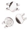 1, 13.2x10mm Kypri II Antique Silver Magnetic Clasp for Superduo Beads