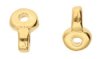 2, 4.6x5.3mm Remata 24k Gold Plated Ending for Superduo Beads