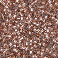 DB-0037 5.2 Grams of 11/0 Copper Lined Crystal 