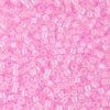 DB-0055 5.2 Grams of 11/0 Lined Rainbow Pale Pink 