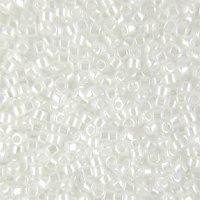 DB-0201 5.2 Grams of 11/0 White Pearl Lustre Miyuki Delica Beads
