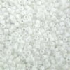 DB-0351 5.2 Grams of 11/0 Matte Opaque White Miyuki Delica Beads