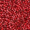DB-0603 5.2 Grams of 11/0 Dyed Silver Lined Burnt Red Miyuki Delica Beads 