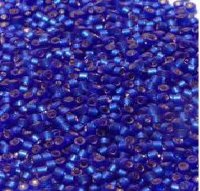 DB-0696 5.2 Grams of 11/0 Semi Matte Silver Lined Dyed Violet Blue Delica Bead