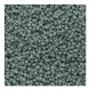 DB-2281 5.2 Grams of 11/0 Opaque Frosted Glazed Matte Light Grey Delica Beads