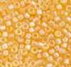 DB-0099 5.2 Grams of 11/0 Light Amber Luster Delica Beads