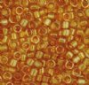 DB-0119 5.2 Grams of 11/0 Transparent Honey Golden Lustre Delica Beads