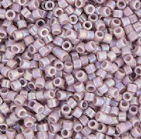 DB-0158 5.2 Grams of 11/0 Opaque Lilac AB Delica Beads