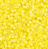 DB-0160 5.2 Grams of 11/0 Opaque Yellow AB Delica Beads