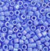 DB-0167 5.2 Grams of 11/0 Opaque Light Sapphire AB Delica Beads
