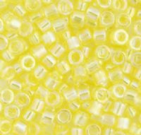 DB-0171 5.2 Grams of 11/0 Transparent Yellow AB Delica Beads