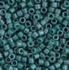 DB-0264 5.2 Grams of 11/0 Opaque Turquoise Glazed Lustre Miyuki Delica Beads