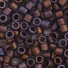 DB-0312 5.2 Grams of 11/0 Matte Metallic Copper AB Delica Beads