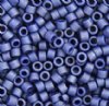 DB-0377 5.2 Grams of 11/0 Matte Metallic Dark Blue Gray Miyuki Delica Beads