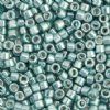 DB-0415 5.2 Grams of 11/0 Opaque Dyed Galvanized Turquoise Delica Beads