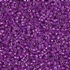 DB-0431 5.2 Grams of 11/0 Opaque Dyed Galvanized Fuchsia Delica Beads