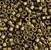 DB-0456 5.2 Grams of 11/0 Opaque Olive Nickel Plated Delica Beads