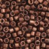 DB-0460 5.2 Grams of 11/0 Rose Gold Bronze Nickel Plated Delica Beads