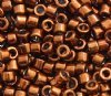 DB-0461 5.2 Grams of 11/0 Tarnished Copper Nickel Plated Delica Beads