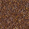 DB-0506 3.3 GRAMS of 11/0 24kt Dark Red AB Plated Delica Beads