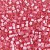 DB-0625 5.2 Grams of 11/0 Silverlined Rose Alabaster Opal Delica Beads
