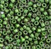 DB-0663 5.2 Grams of 11/0 Dyed Opaque Forest Green Delica Beads