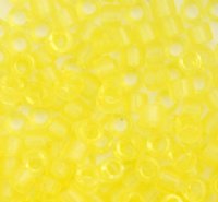 DB-0710 5.2 Grams of 11/0 Transparent Yellow Delica Beads