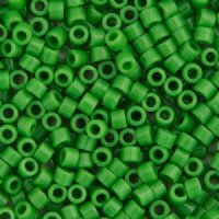 DB-0724 5.2 Grams of 11/0 Opaque Pea Green Miyuki Delica Beads