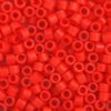 DB-0727 5.2 Grams of 11/0 Opaque Red Vermillion Miyuki Delica Beads