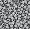 DB-0731 5.2 Grams of 11/0 Opaque Grey Delica Beads