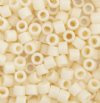 DB-0732 5.2 Grams of 11/0 Opaque Dark Cream Miyuki Delica Beads 