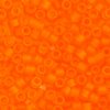 DB-0744 5.2 Grams of 11/0 Matte Transparent Orange Miyuki Delica Bead