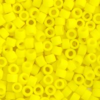 DB-0751 5.2 Grams of 11/0 Matte Opaque Yellow Miyuki Delica Beads