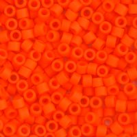 DB-0752 5.2 Grams of 11/0 Matte Opaque Orange Miyuki Delica Beads