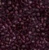 DB-0784 5.2 Grams of 11/0 Matte Transparent Dyed Dark Amethyst Delica Beads