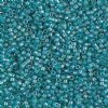 DB-0788 5.2 Grams of 11/0 Matte Transparent Dyed Blue Zircon Delica Beads