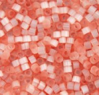 DB-0825 5.2 Grams of 11/0 Satin Silk Salmon Miyuki Delica Beads