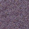 DB-0857 5.2 Grams of 11/0 Transparent Matte Smoky Amethyst AB Delica Beads
