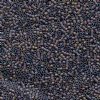 DB-0865 5.2 Grams of 11/0 Transparent Matte Dark Brown AB Delica Seed Beads