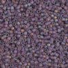DB-0869 5.2 Grams of 11/0 Matte Transparent Mauve AB Miyuki Delica Beads